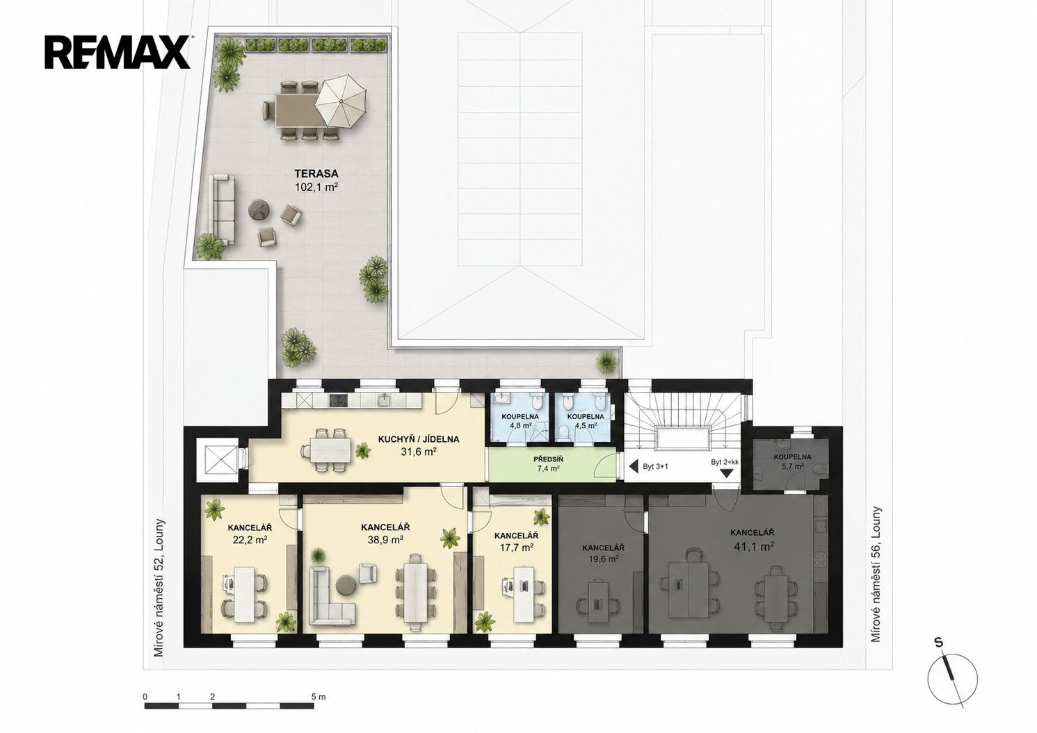 Kancelář · 229 m² · Mírové náměstí 53, Louny - 3
