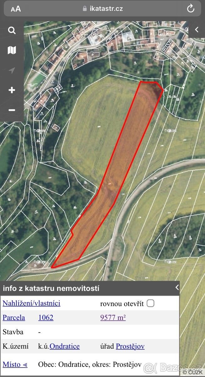 Prodej pozemek pro bydlení - Prostějov, 796 01