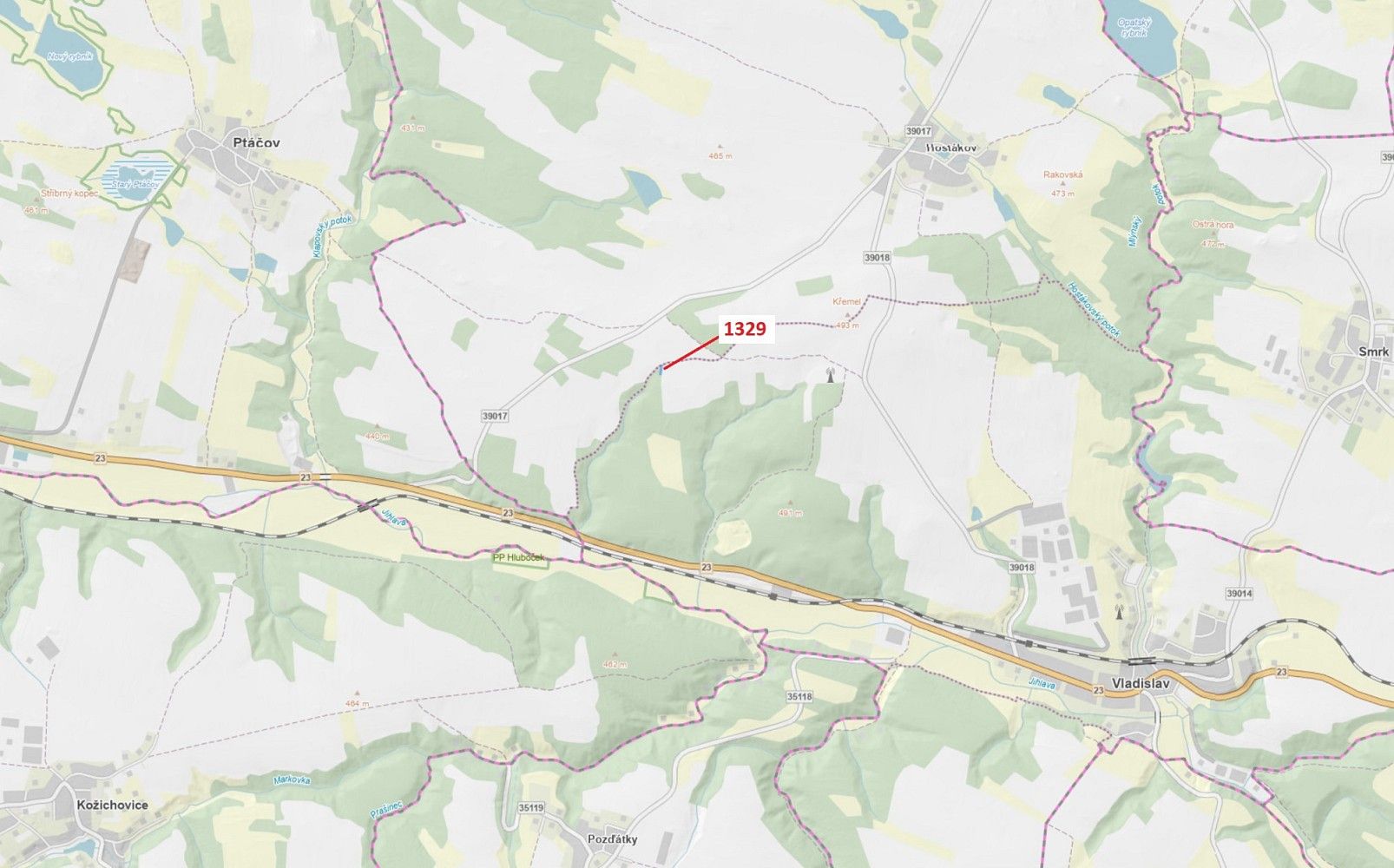 Lesy, Vladislav, okres Třebíč, Kraj Vysočina - 1
