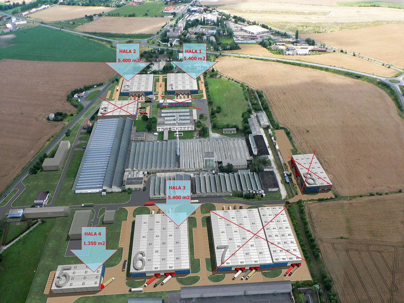 Sklad · 17 550 m² · Postoloprtská, Louny - 3