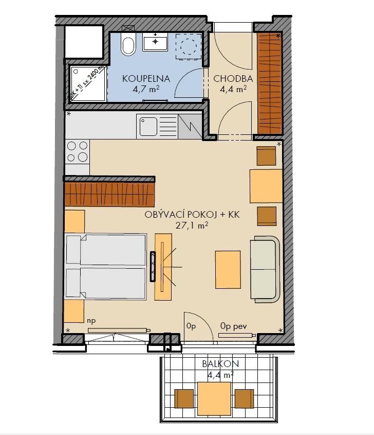 Prodej byt - Praha, 149 00