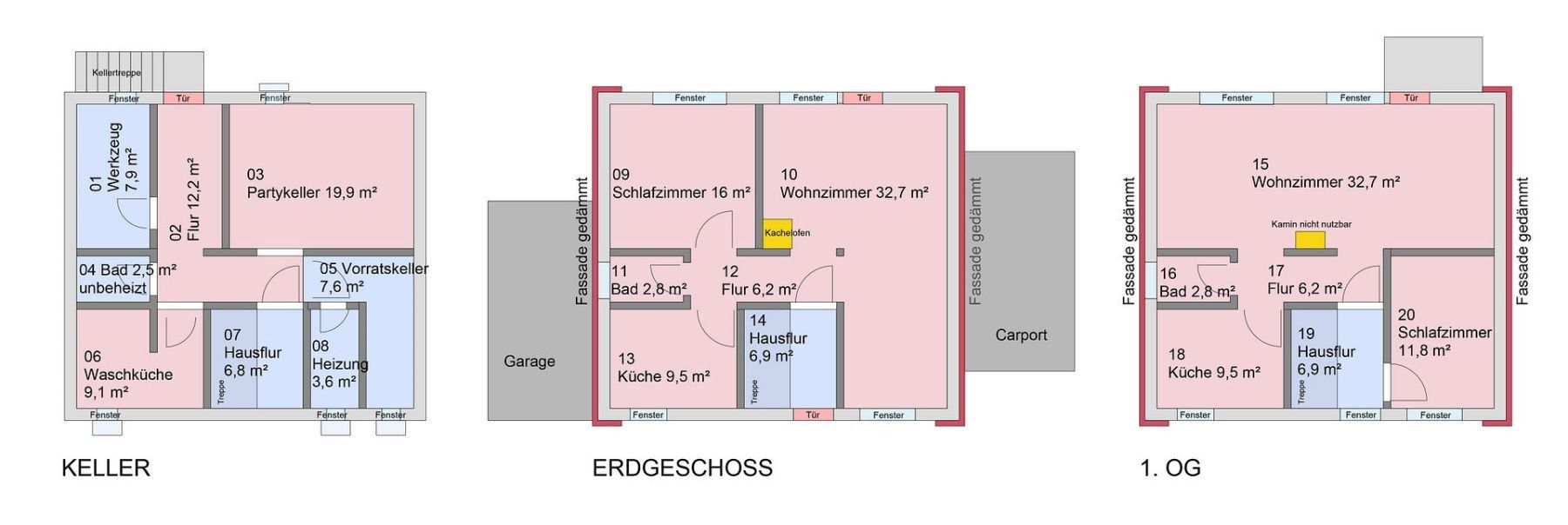 Rodinné domy, , Severní Porýní-Vestfálsko, 132 m² - 1