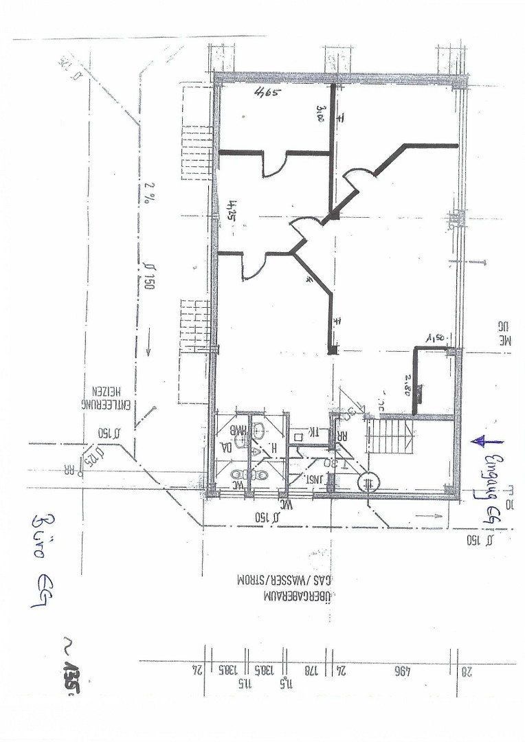 Kanceláře, , Bádensko-Württembersko, 140 m² - 2