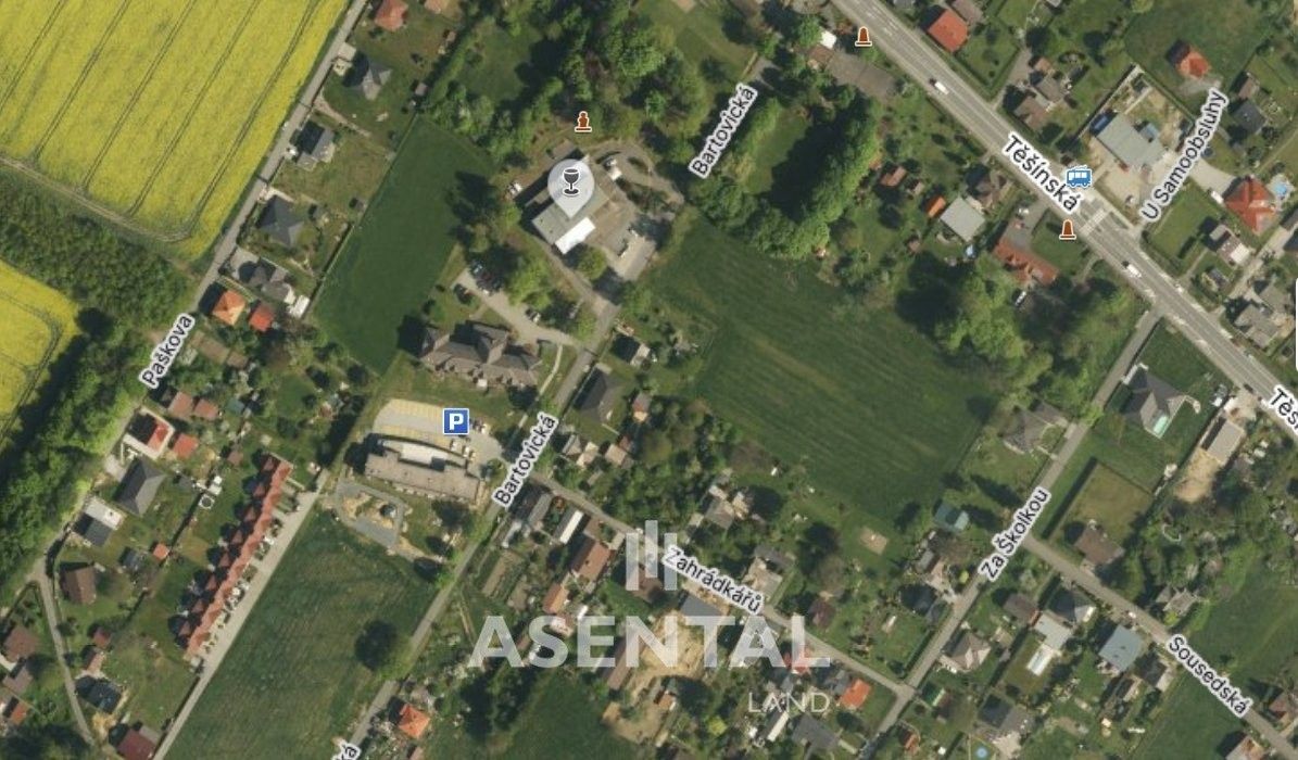 Prodej pozemek pro bydlení - Bartovická, Ostrava