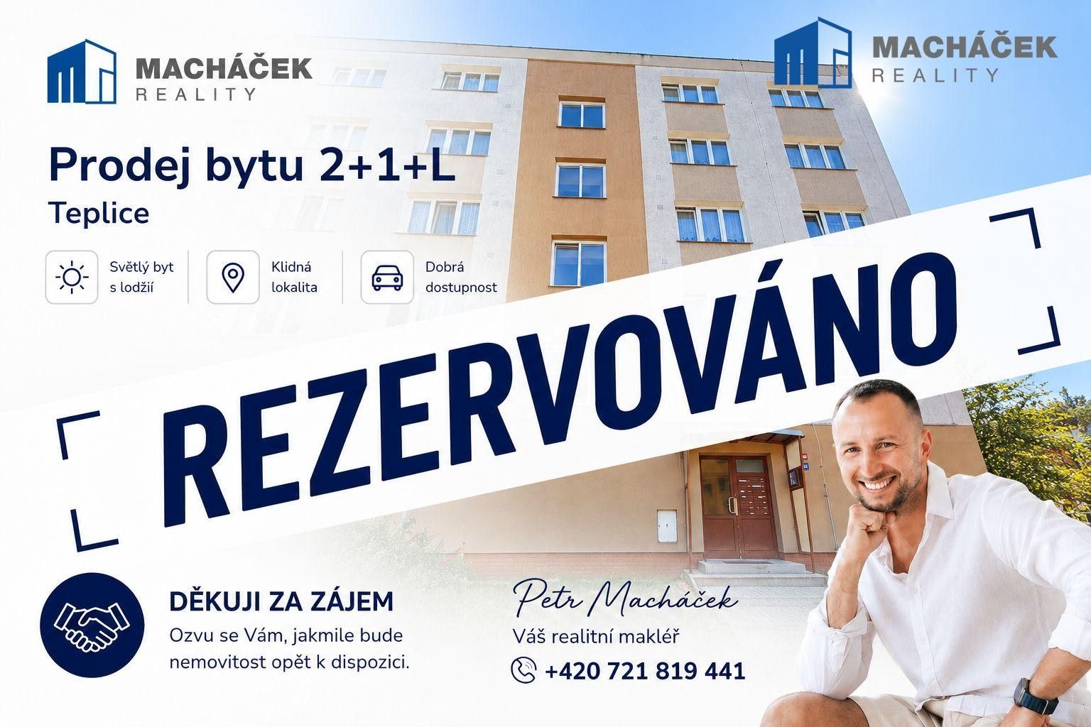 2+1, Duchcovská, Teplice, 52 m² - 2