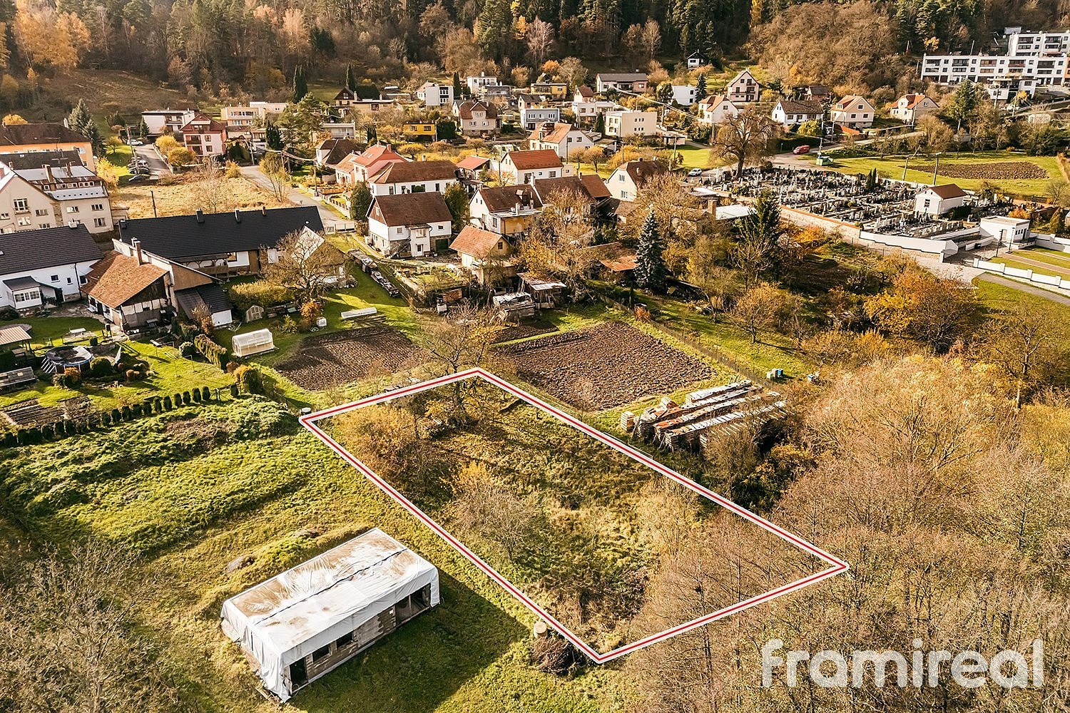 Pozemek pro bydlení, 1 079 m²