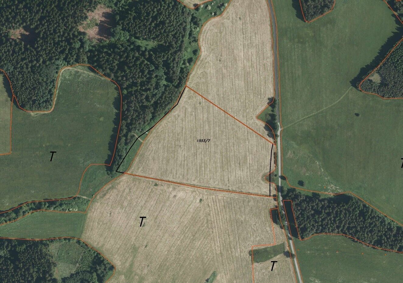 Pozemek · 47 764 m² · Horní Planá Žlábek - 3