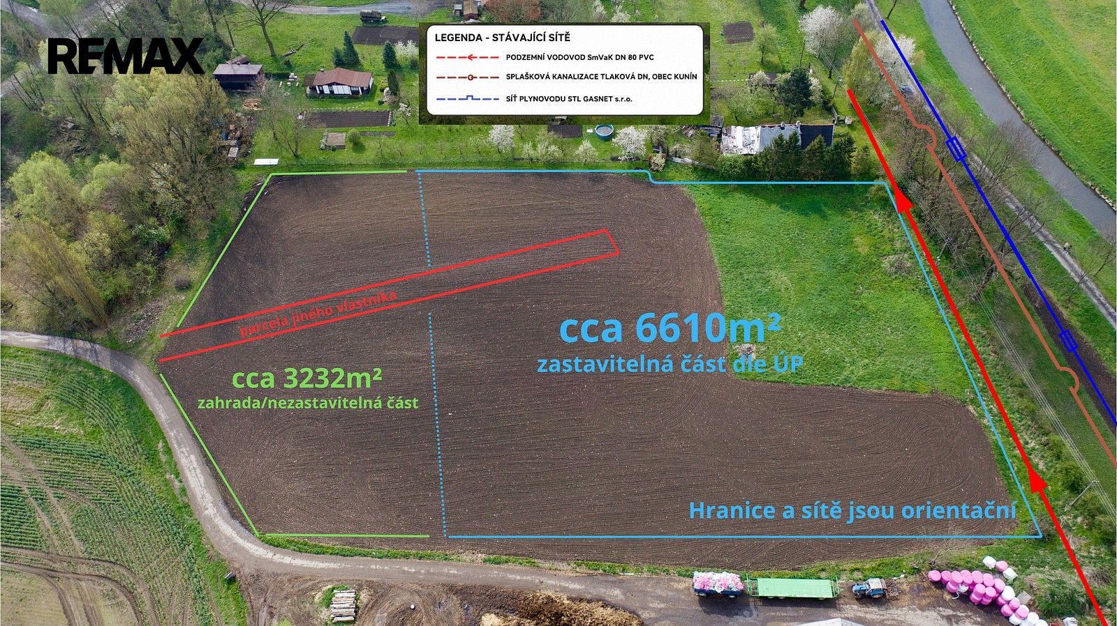 Pozemek pro bydlení · Kunín, okres Nový Jičín - 3