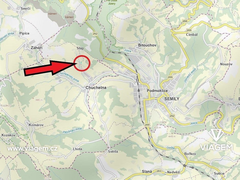 Pozemek pro bydlení · Chuchelna, okres Semily, Liberecký kraj - 3