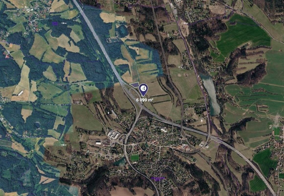 Zemědělské pozemky, Mirošovice, 6 099 m² - 2