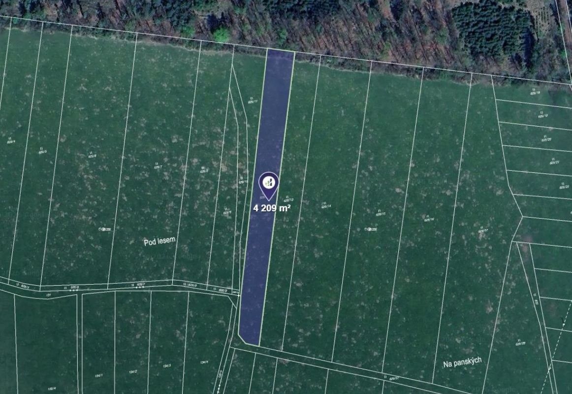 Louka, 4 209 m²