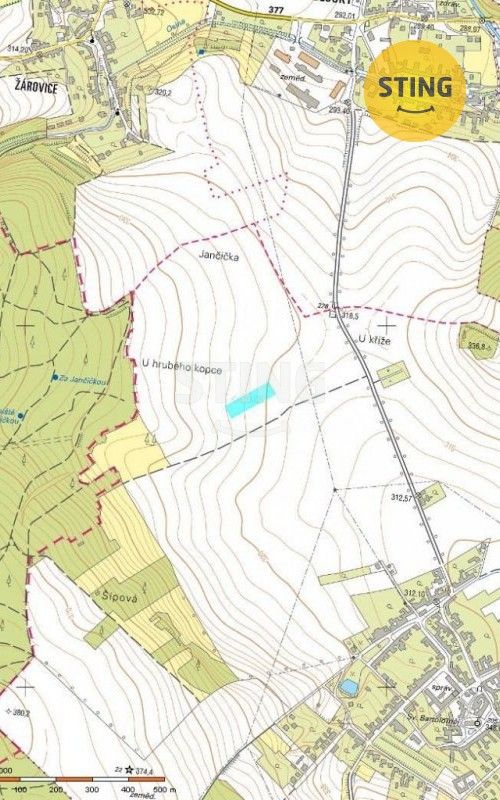 Prodej zemědělský pozemek - Krumsín, 5 188 m²