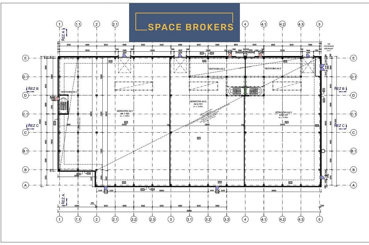 Pronájem obchodní prostory - Tuchoměřice, okres Praha-západ, Středočeský kraj, 937 m² - 2