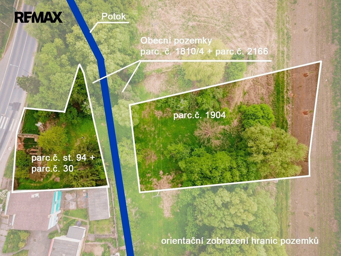 Pozemek pro bydlení, 2 104 m²
