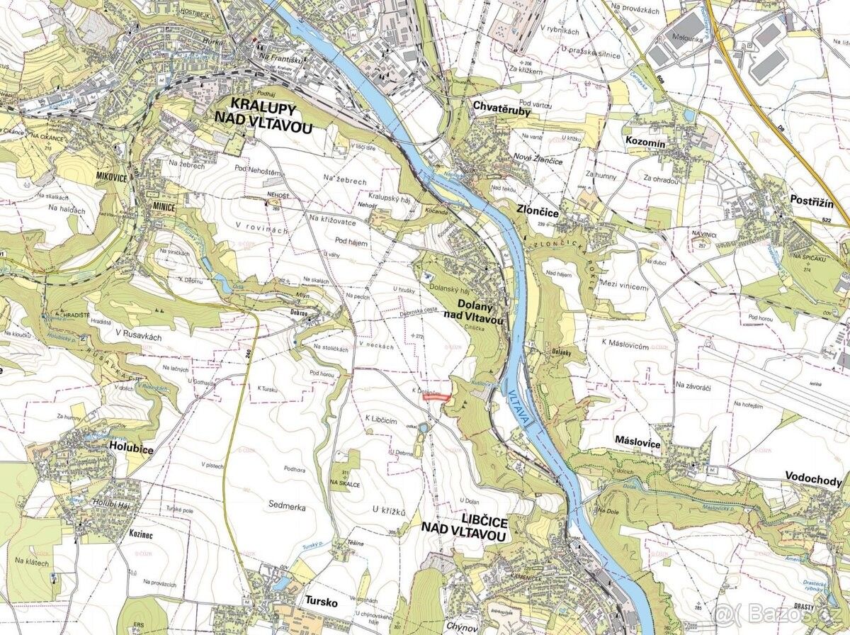 Prodej pozemek pro bydlení - Libčice nad Vltavou, 252 66