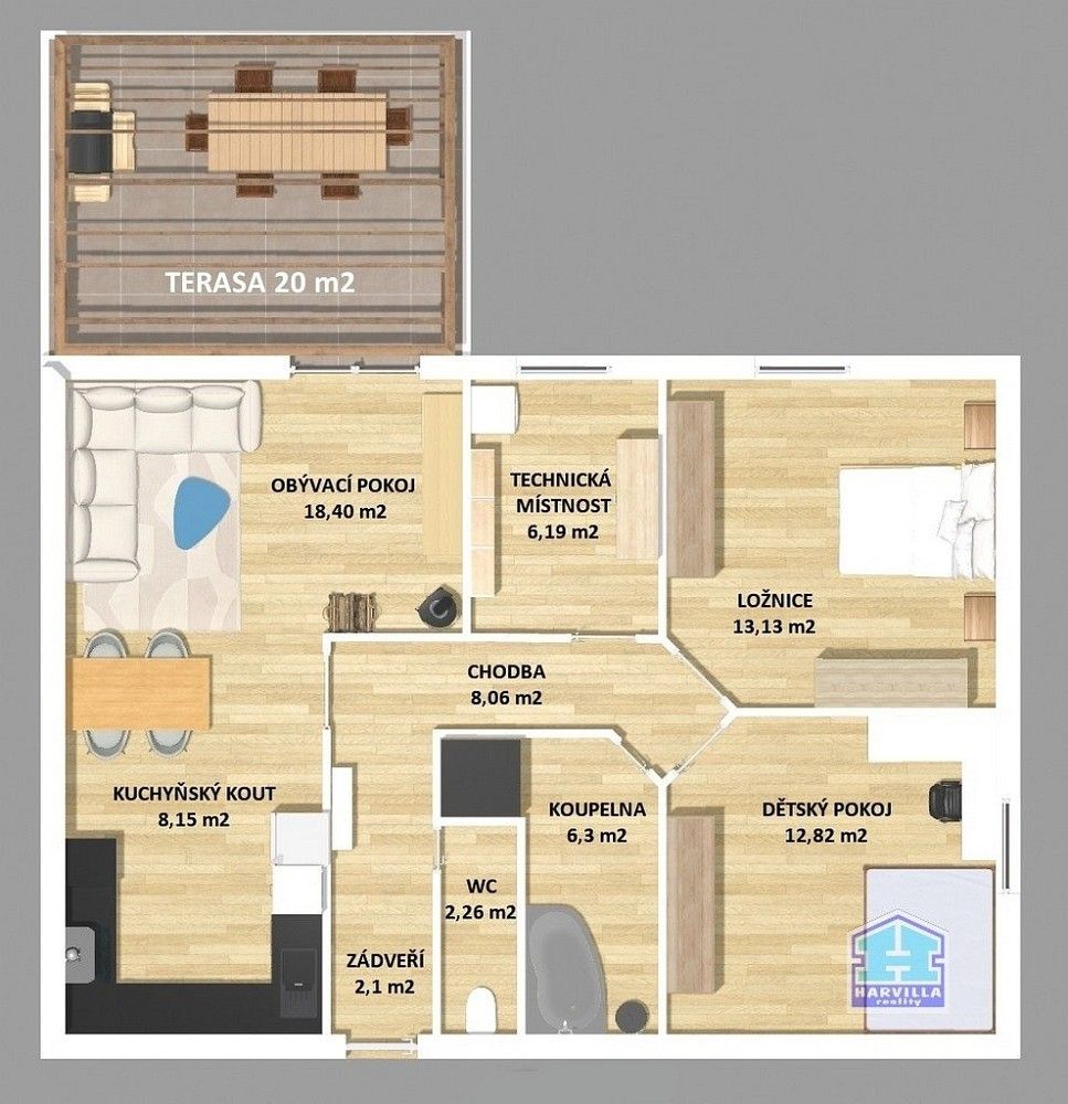 Prodej rodinný dům - Skořice, okres Rokycany, 80 m² - 5