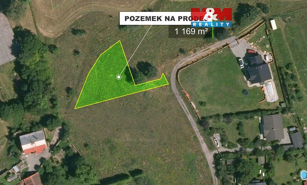 Pozemky pro bydlení, Kamýk nad Vltavou, okres Příbram - 1