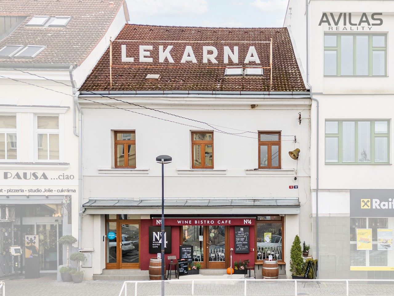 Rodinné domy, Masarykovo náměstí, Benešov, 391 m²