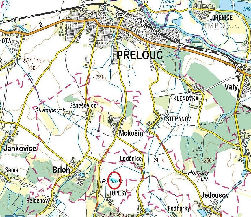 Prodej zemědělský pozemek - Přelouč - Tupesy, okres Pardubice - 5