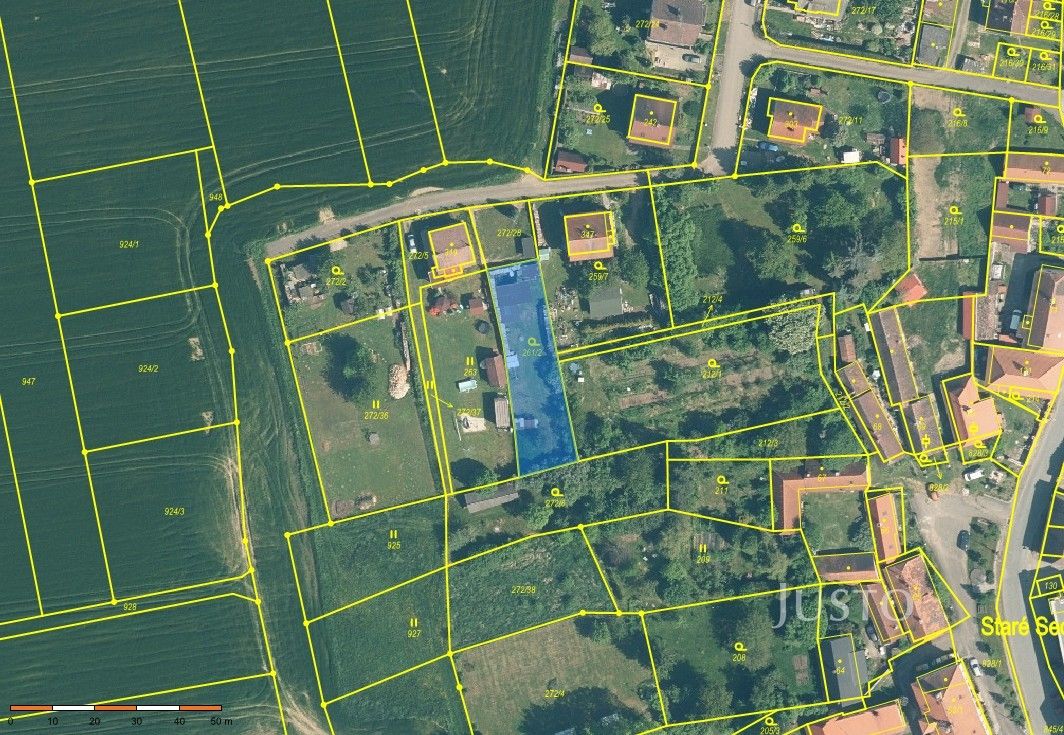 Pozemky pro bydlení, Orlík nad Vltavou Staré Sedlo, 659 m² - 1
