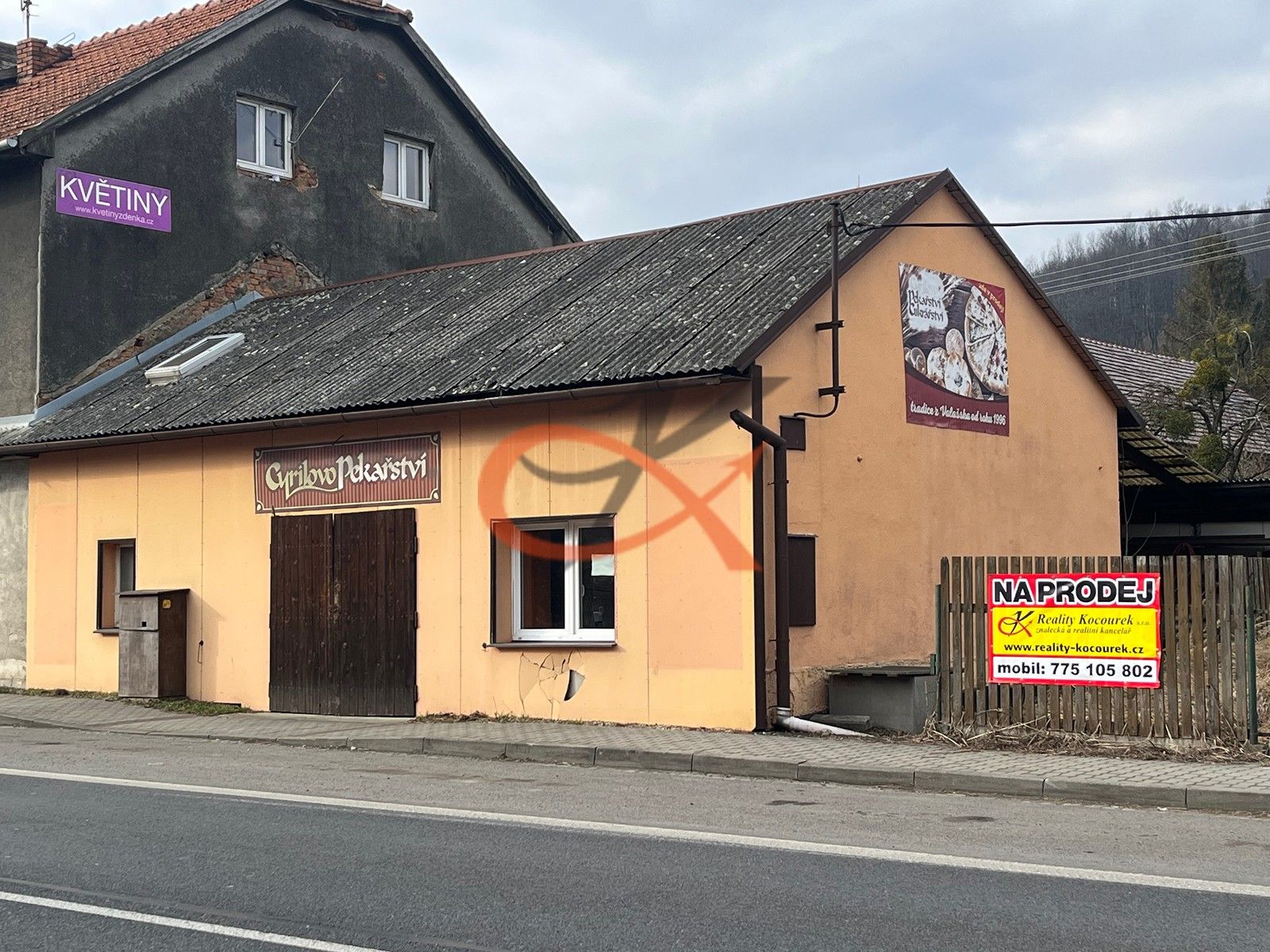 Obchodní prostory, Hodslavice, 141 m²