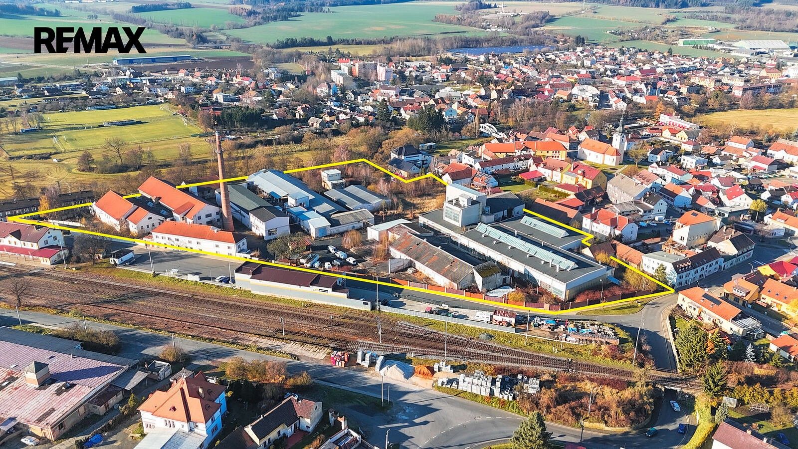 Výrobní prostory, Staňkov, okres Domažlice, Plzeňský kraj, 15 715 m² - 1