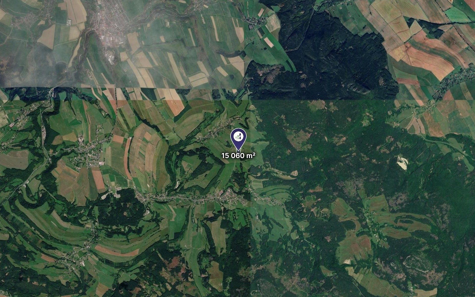 Prodej louka - Machov, 15 060 m² - 2