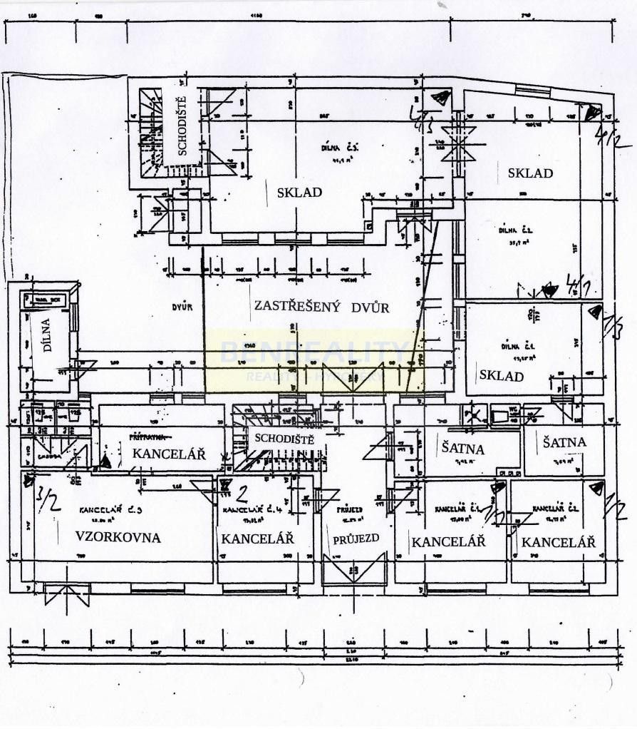 Prodej kancelář - Svatoplukova, Napajedla, 600 m²