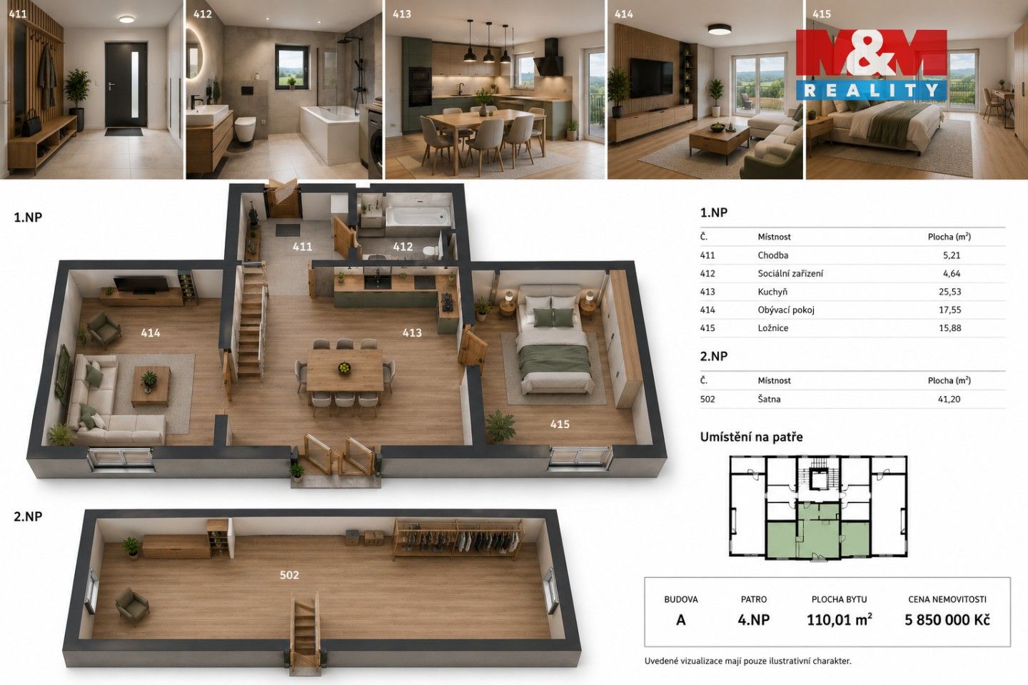 Prodej byt 2+1 - Nýrsko, 110 m² - 5