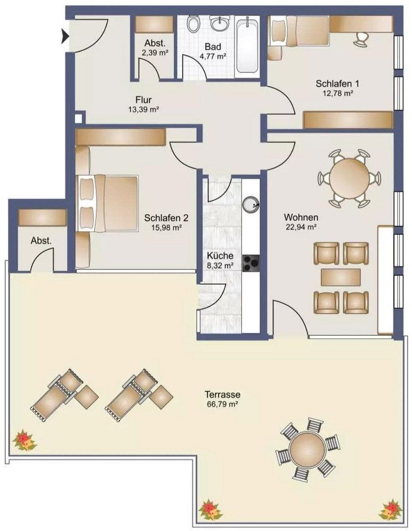 3+1, Frauenschulstr. 42a Miesbach Miesbach Bayern 83714, 113 m² - 2