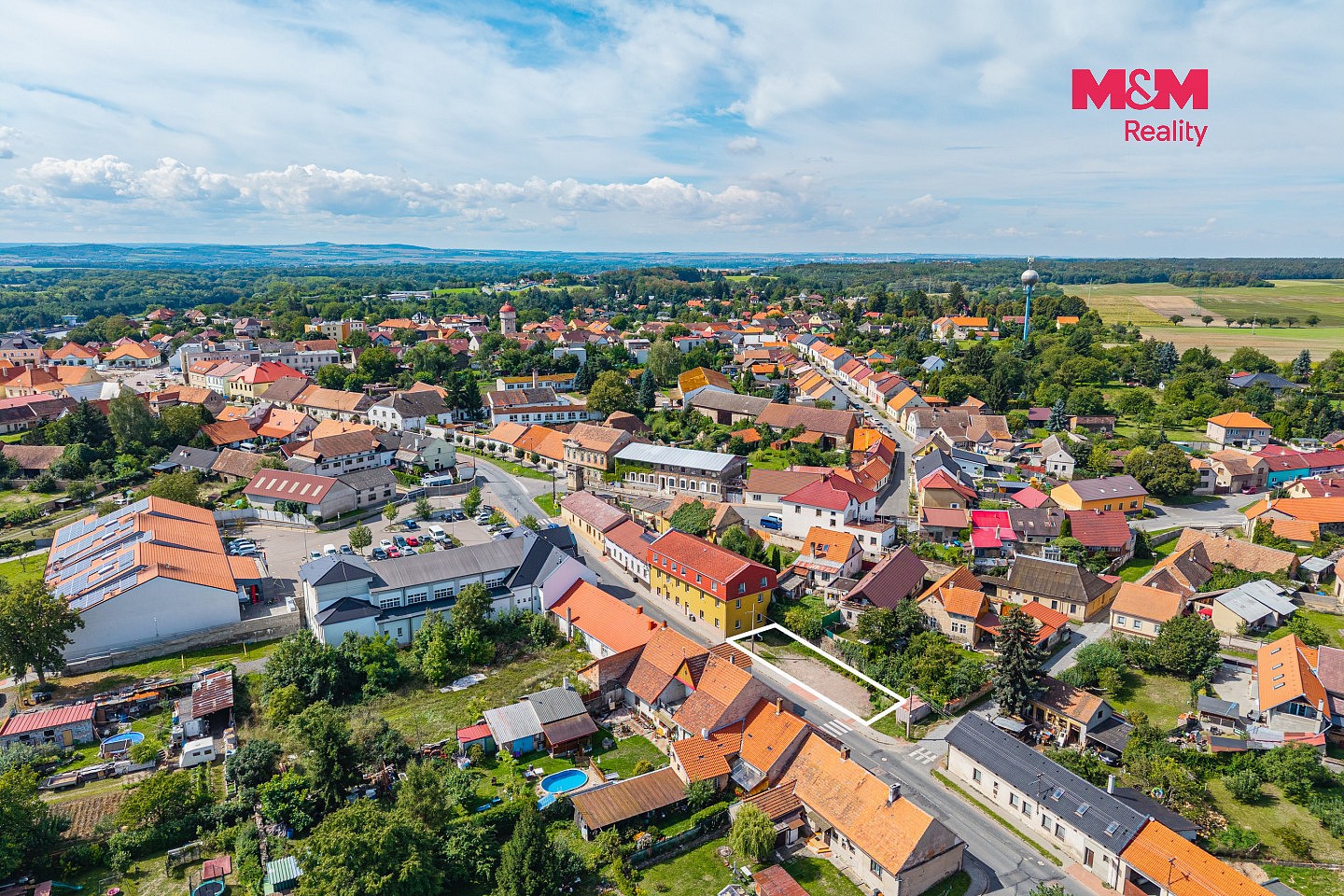 Prodej pozemek pro bydlení - Tyršova, Týnec nad Labem, okres Kolín - 2