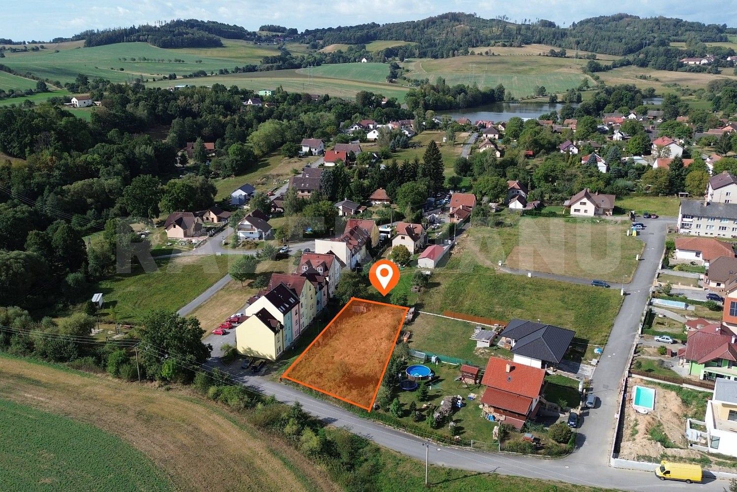 Prodej pozemek pro bydlení - Borotín, okres Tábor, Jihočeský kraj - 2