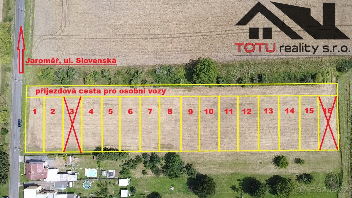 Zahrady, Jaroměř, 551 01