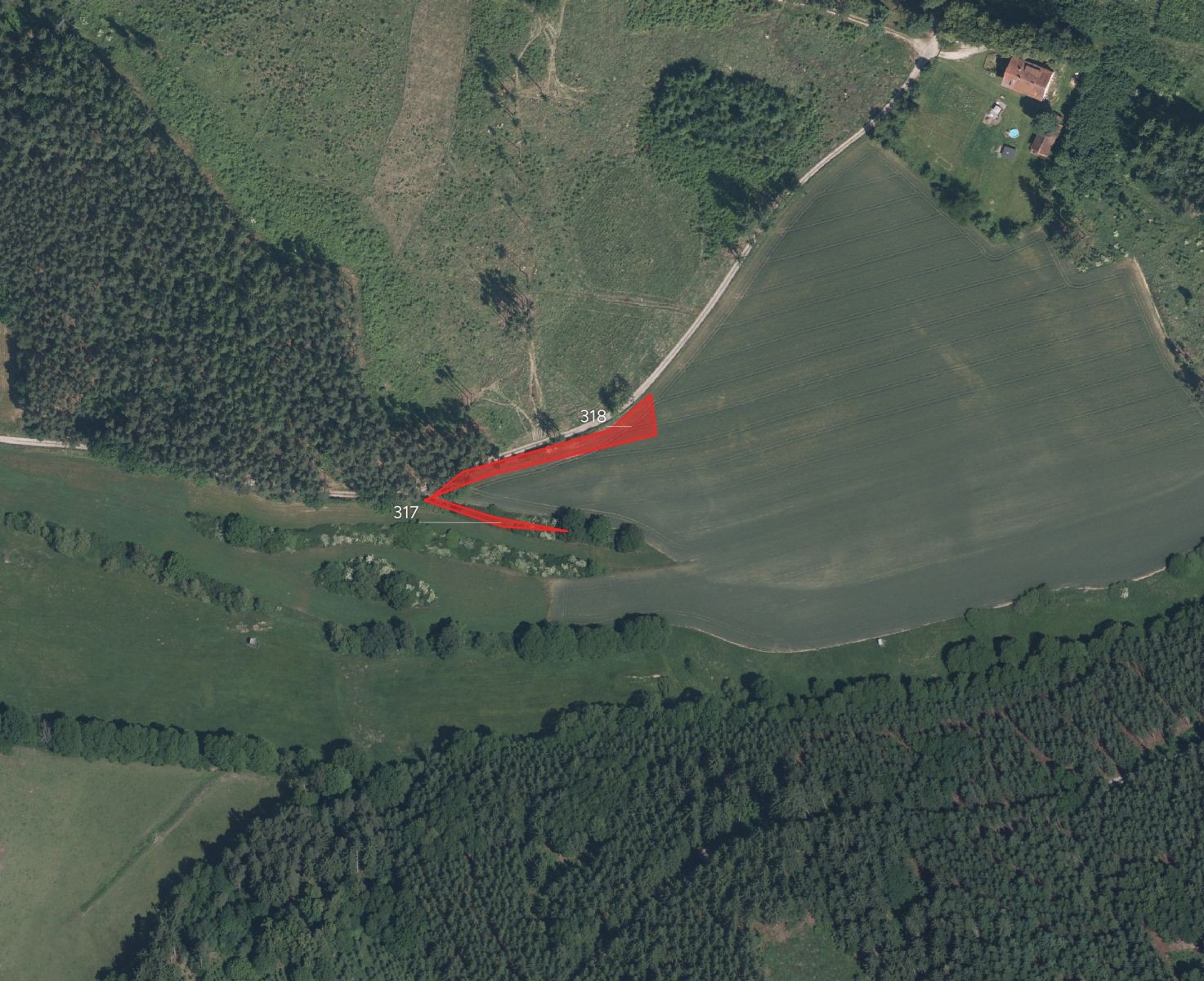 Prodej zemědělský pozemek - Lažany - 2