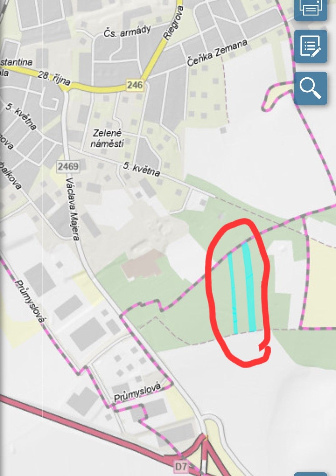 Louky, 5. května, Louny, 60 000 m²