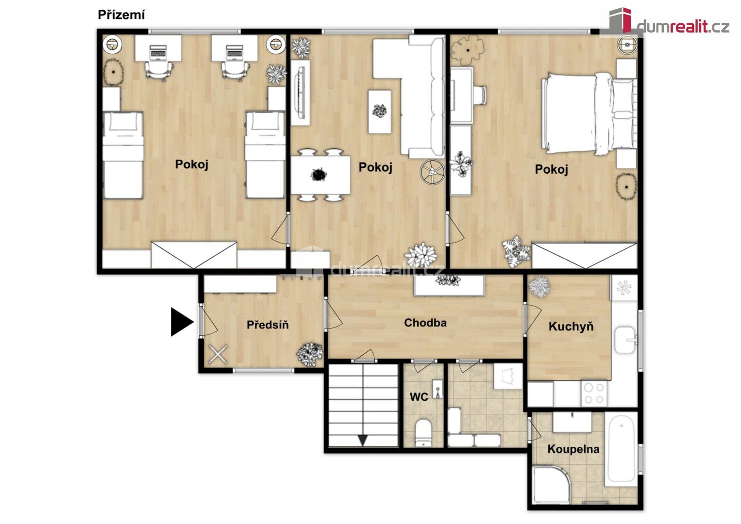 Prodej rodinný dům - Poděbradova, Ledeč nad Sázavou, 150 m² - 5