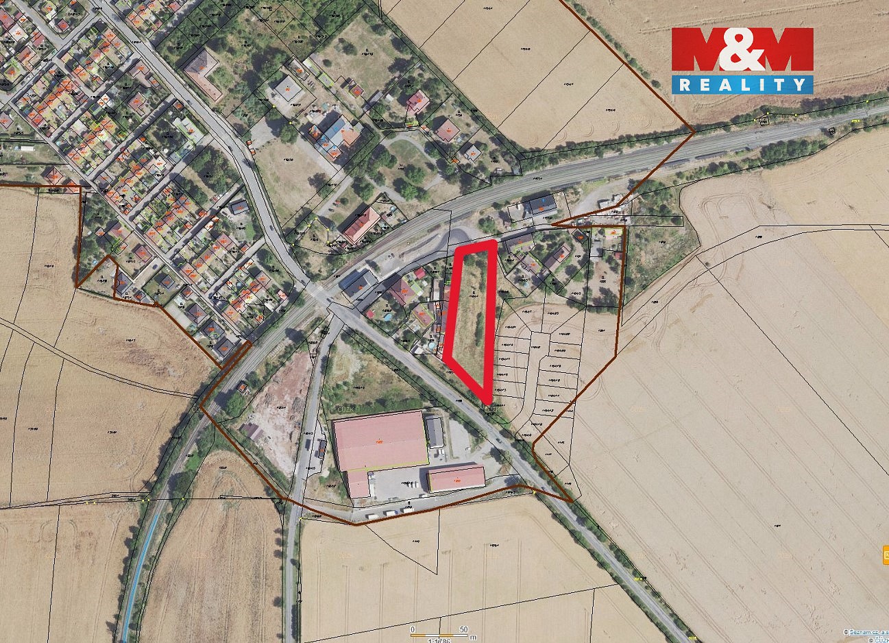 Pozemek pro bydlení · Na Šarošce, Brandýsek, okres Kladno - 3
