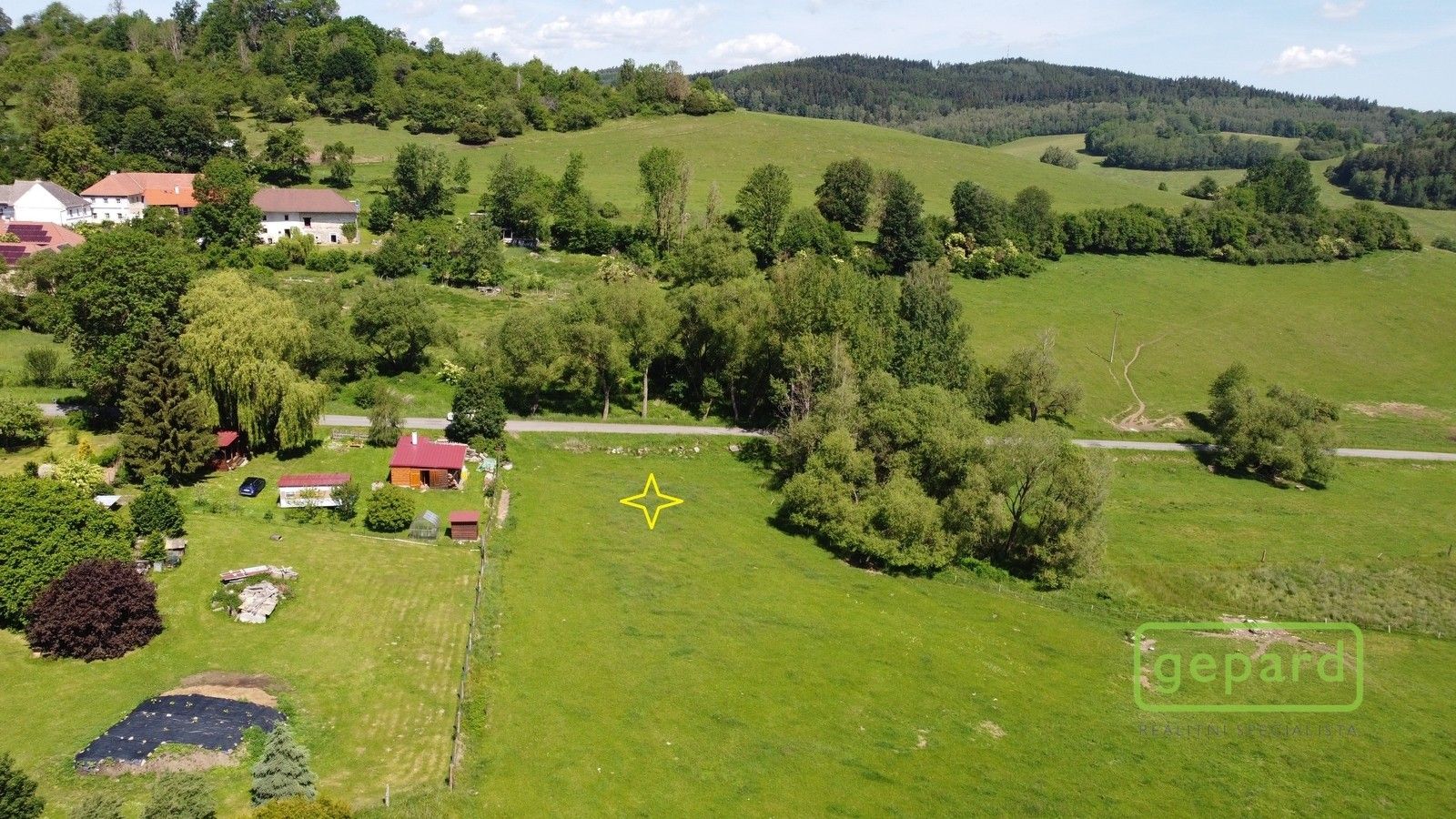 Prodej pozemek pro bydlení - Hořice na Šumavě, 975 m² - 5
