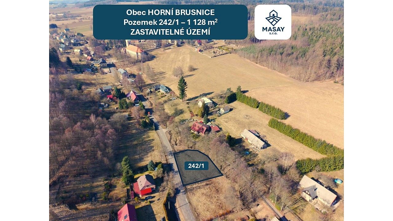 Pozemek pro bydlení · Horní Brusnice, okres Trutnov - 4