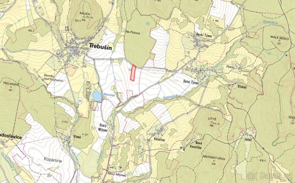 Prodej pozemek pro bydlení - Litoměřice, 412 01