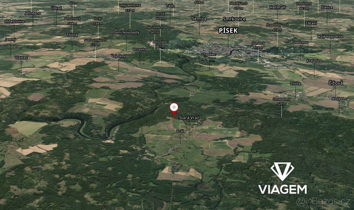 Pozemky pro bydlení, Vráž u Písku, 398 32 - 2