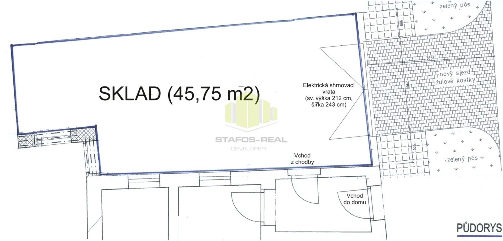 Kancelář · 121 m² · U solných mlýnů, Olomouc Holice - 3