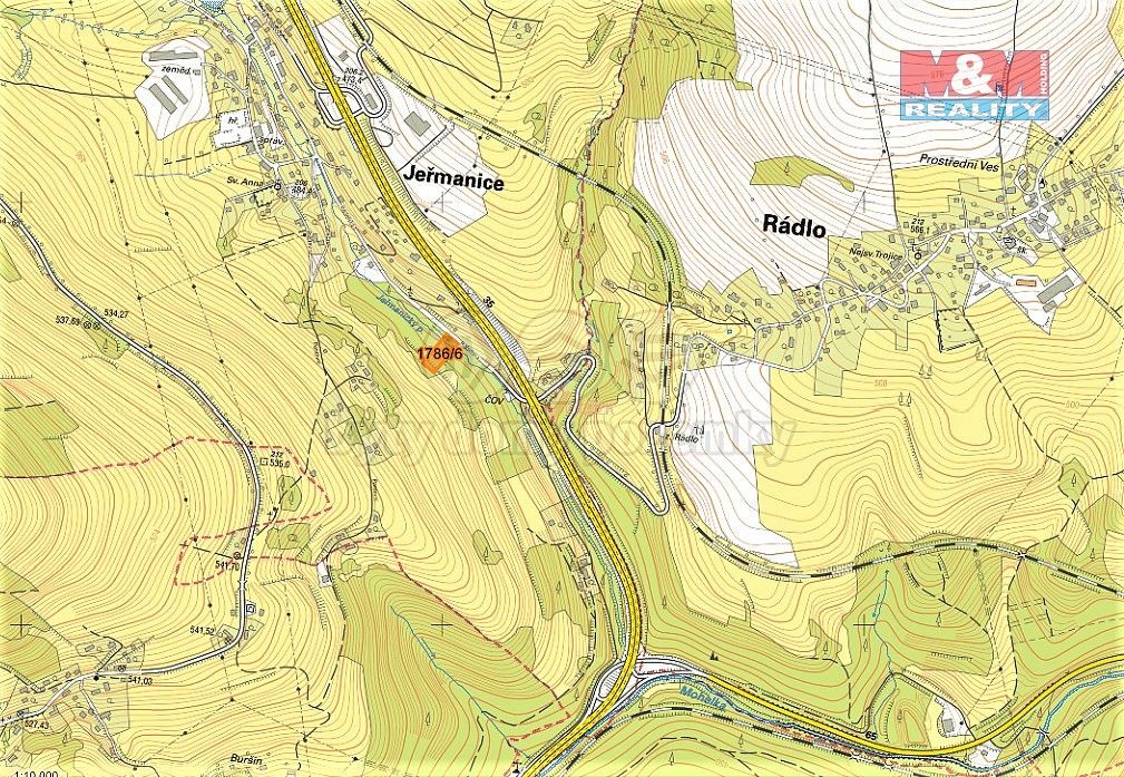 Prodej louka - Jeřmanice, okres Liberec, Liberecký kraj - 5