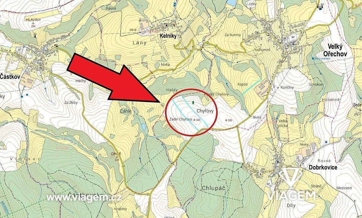 Zemědělský pozemek · Velký Ořechov, okres Zlín, Zlínský kraj - 4