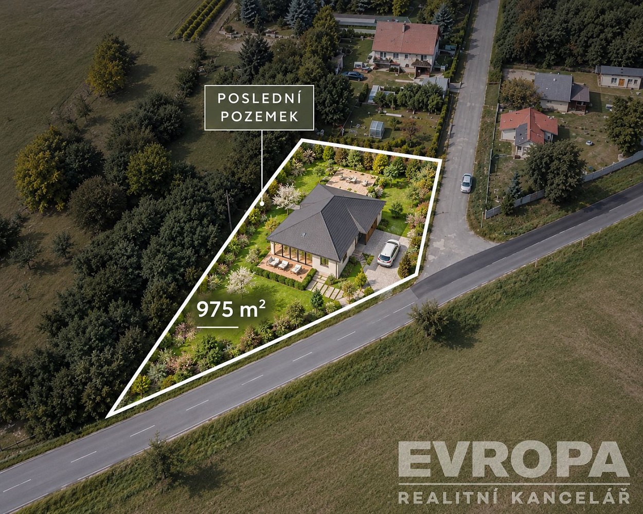 Pozemky pro bydlení, Uhlířská Lhota, okres Kolín - 1