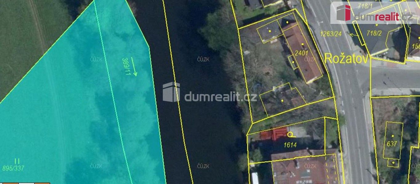 Zahrady, Podlázky, Mladá Boleslav, 5 489 m²