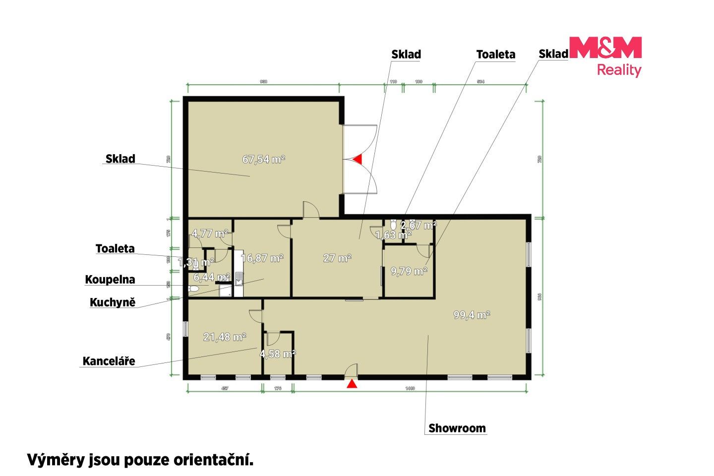 Prodej činžovní dům - Žatecká, Jesenice, 453 m² - 5