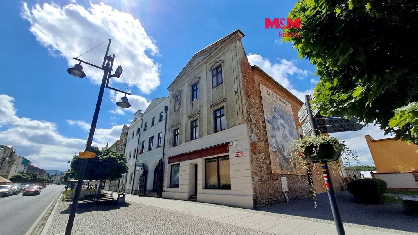 Obchodní prostory, nám. Svobody, Zlaté Hory, 170 m² - 1