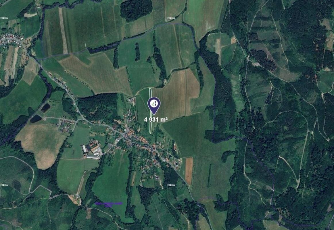 Louky, Podolí, 3 082 m² - 2
