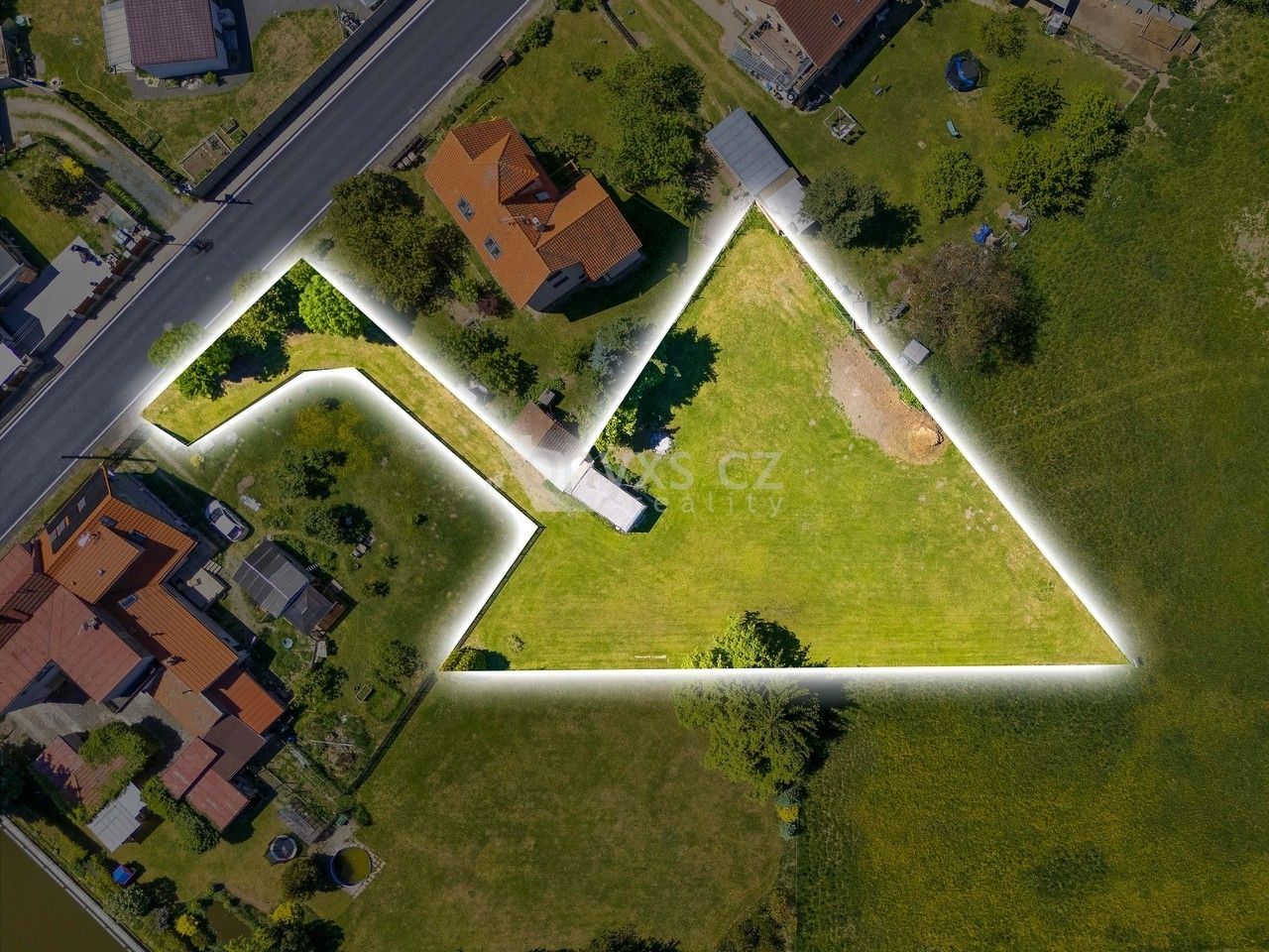 Prodej pozemek pro bydlení - Červený Újezd, 1 653 m² - 5